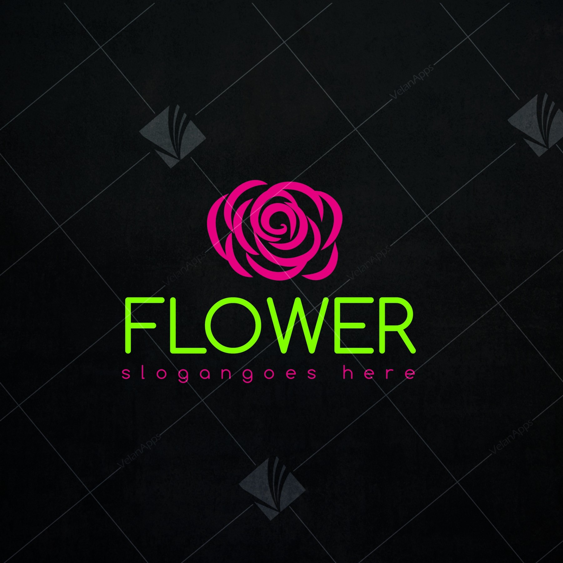 Flower Company Logo